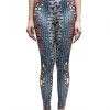 LA Style Rush Women's Festival Aztec Sports Leggings 2 LA Style Rush Women's Festival Aztec Sports Leggings