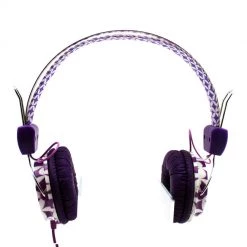 LAXMAX Purple Diamond Stereo Headphones Accessories