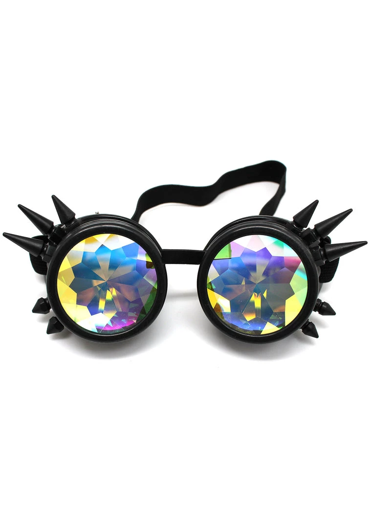 LASR Dragon Slayer Kaleidoscope Goggles In Matte Black 4 LASR Dragon Slayer Kaleidoscope Goggles In Matte Black