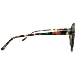 LASR Accessories Full Throttle Matte Sunglasses In Brown Tortoise