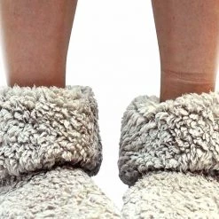 LA Style Rush Shop 40 LA Style Rush Winter Bootie Slippers In Beige Shoes