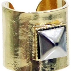 Accessories 8 Other Reasons Anarchy Rings In Gunmetal/Gold