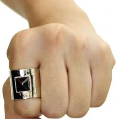 8 Other Reasons Anarchy Rings In Silver/Gunmetal Accessories