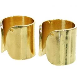 8 Other Reasons Undefeated Rings In Gold (Sets Of 2)