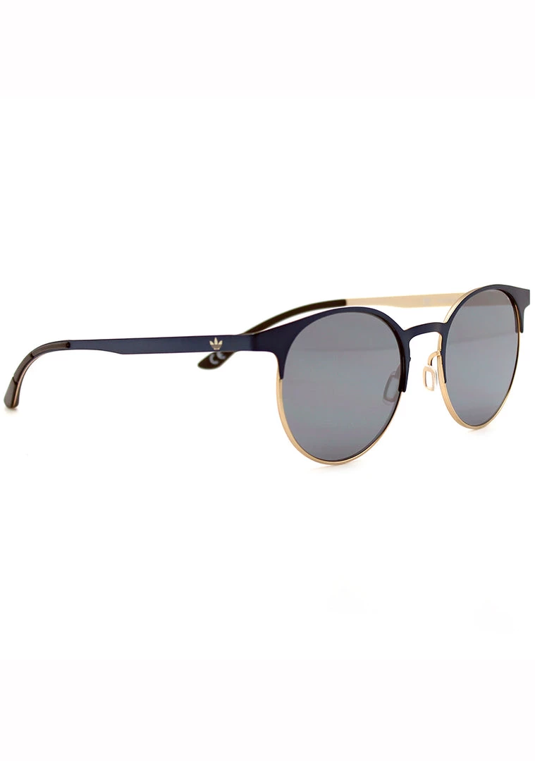 Adidas Originals Oval Metal Series Sunglasses In Blue/Gold Accessories 4 Adidas Originals Oval Metal Series Sunglasses In Blue/Gold Accessories
