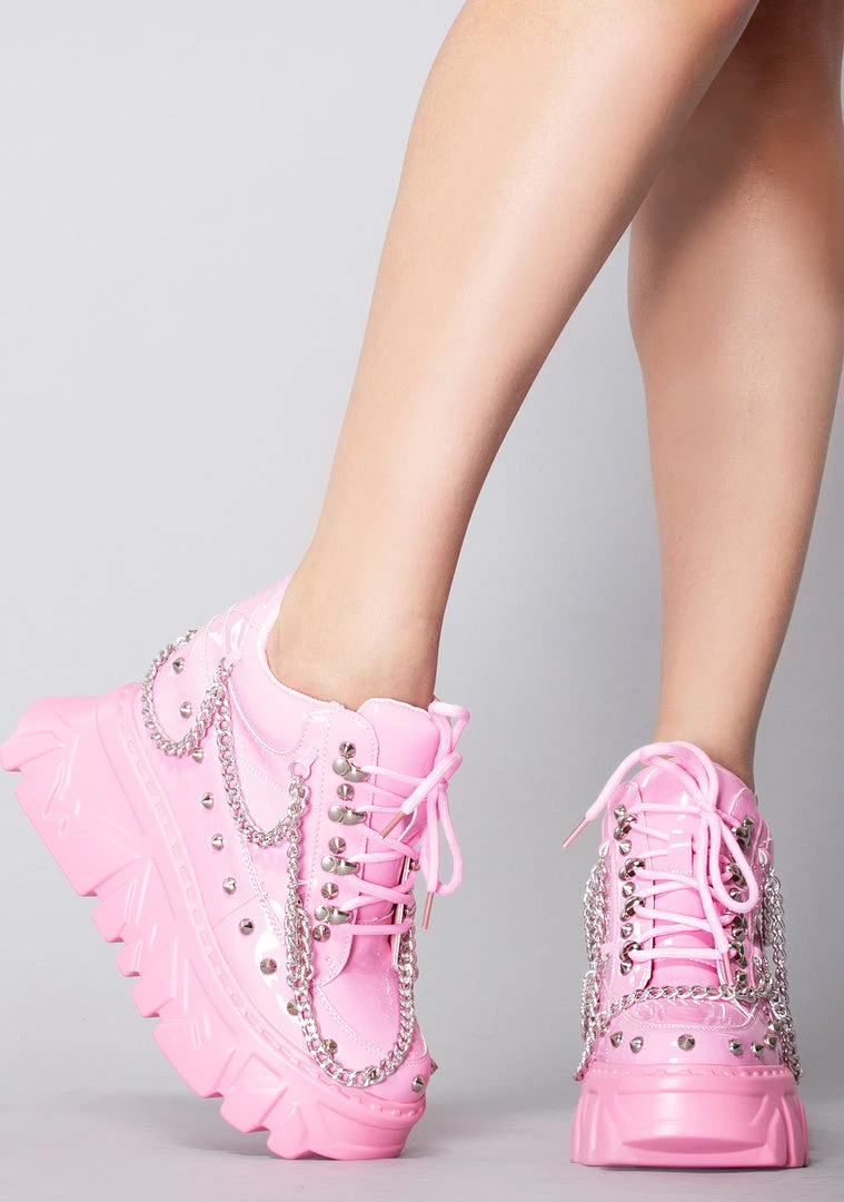 Anthony Wang Babe Punch Platform Sneakers 4 Anthony Wang Babe Punch Platform Sneakers