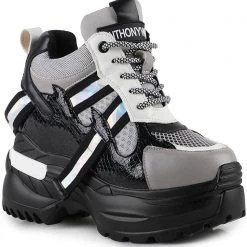 Anthony Wang Deadly Strike Platform Sneakers Mad World