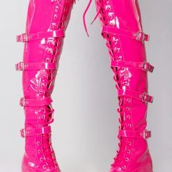 Anthony Wang X WTF Miss Mayhem Platform Boots