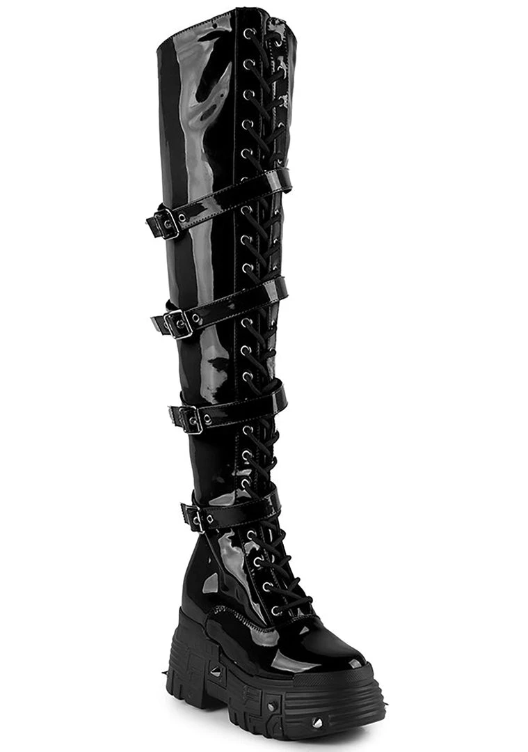 Anthony Wang World Tour X WTF No Escape Platform Boots 7 Anthony Wang World Tour X WTF No Escape Platform Boots