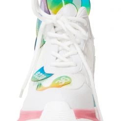 Anthony Wang Rainbow Wonderland Platform Sneakers