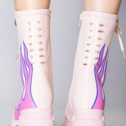 Anthony Wang X WTF Sweet Inferno Platform Boots World Tour