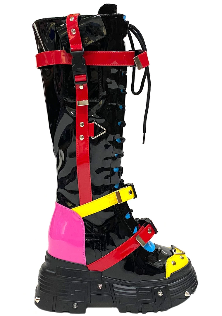 Anthony Wang X WTF Critical Hit Platform Boots World Tour 6 Anthony Wang X WTF Critical Hit Platform Boots World Tour