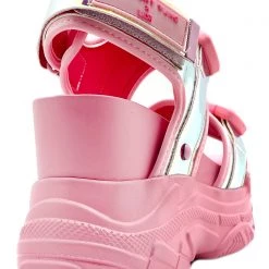 Anthony Wang X LASR Exclusive Electric Barbie Platform Sandals New