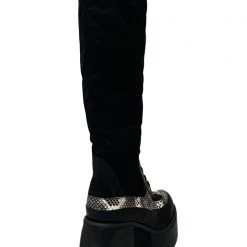 LA Style Rush Venomous Lace Up Boots Shoes