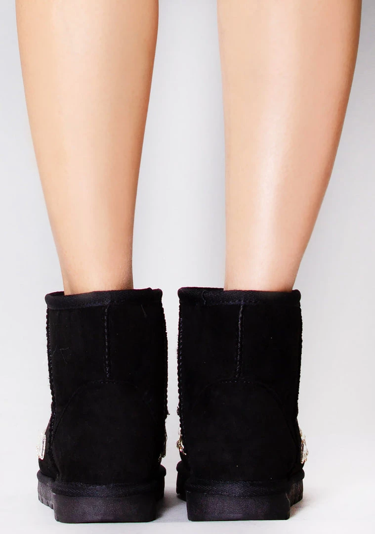 Azalea Wang Bring The Bling Faux Fur Boots 5 Azalea Wang Bring The Bling Faux Fur Boots