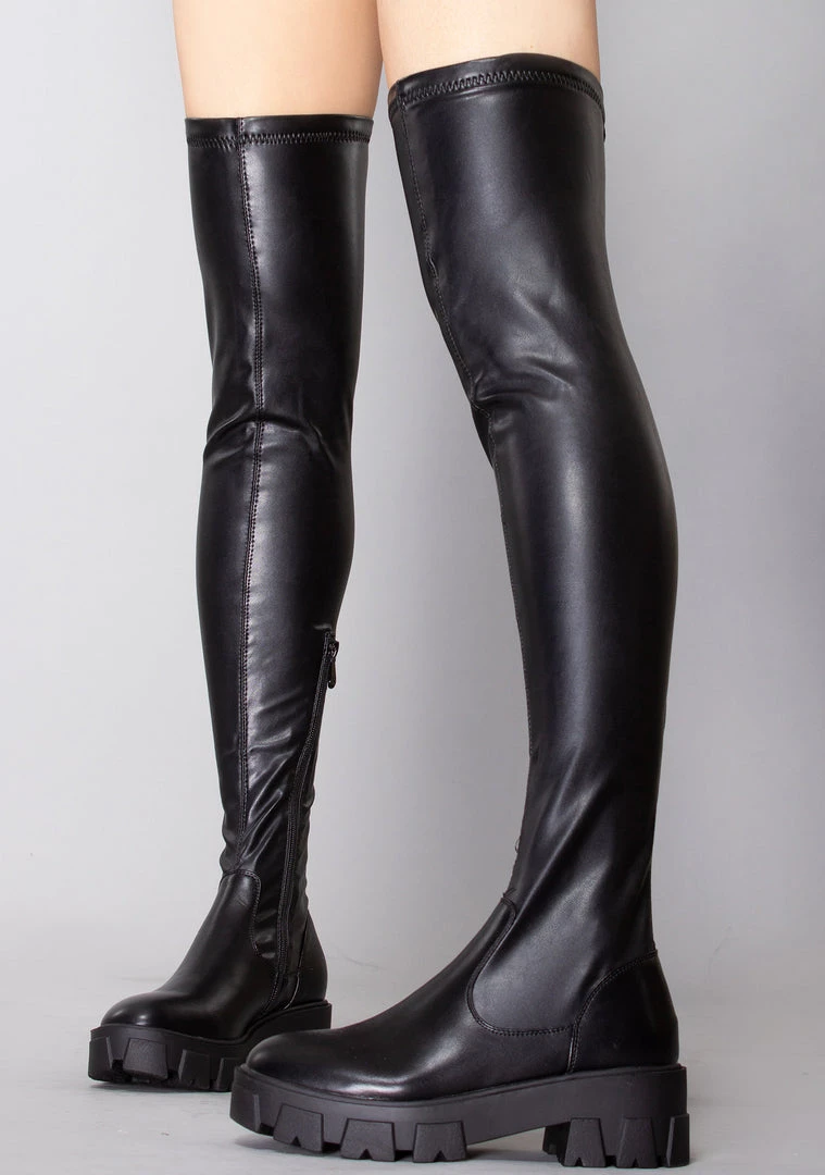 Azalea Wang Combat Mode 2 Thigh High Boots 4 Azalea Wang Combat Mode 2 Thigh High Boots