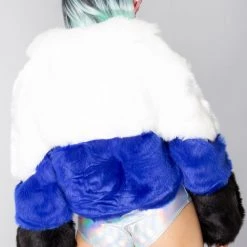 Azalea Wang Mad World Night Queen Faux Fur Coat 7 Azalea Wang Mad World Night Queen Faux Fur Coat