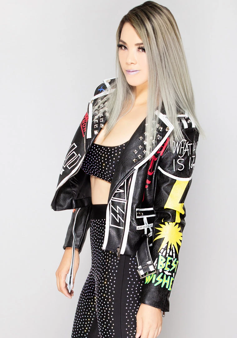 Azalea Wang Heartbreaker Moto Jacket World Tour 6 Azalea Wang Heartbreaker Moto Jacket World Tour