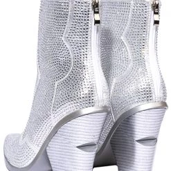 Azalea Wang Stars Collide Rhinestone Ankle Boots