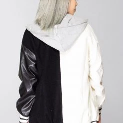 Azalea Wang World Tour Two Faced Oversized Varsity Jacket