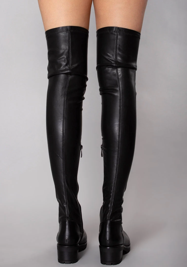 Azalea Wang Combat Mode Thigh High Boots 5 Azalea Wang Combat Mode Thigh High Boots