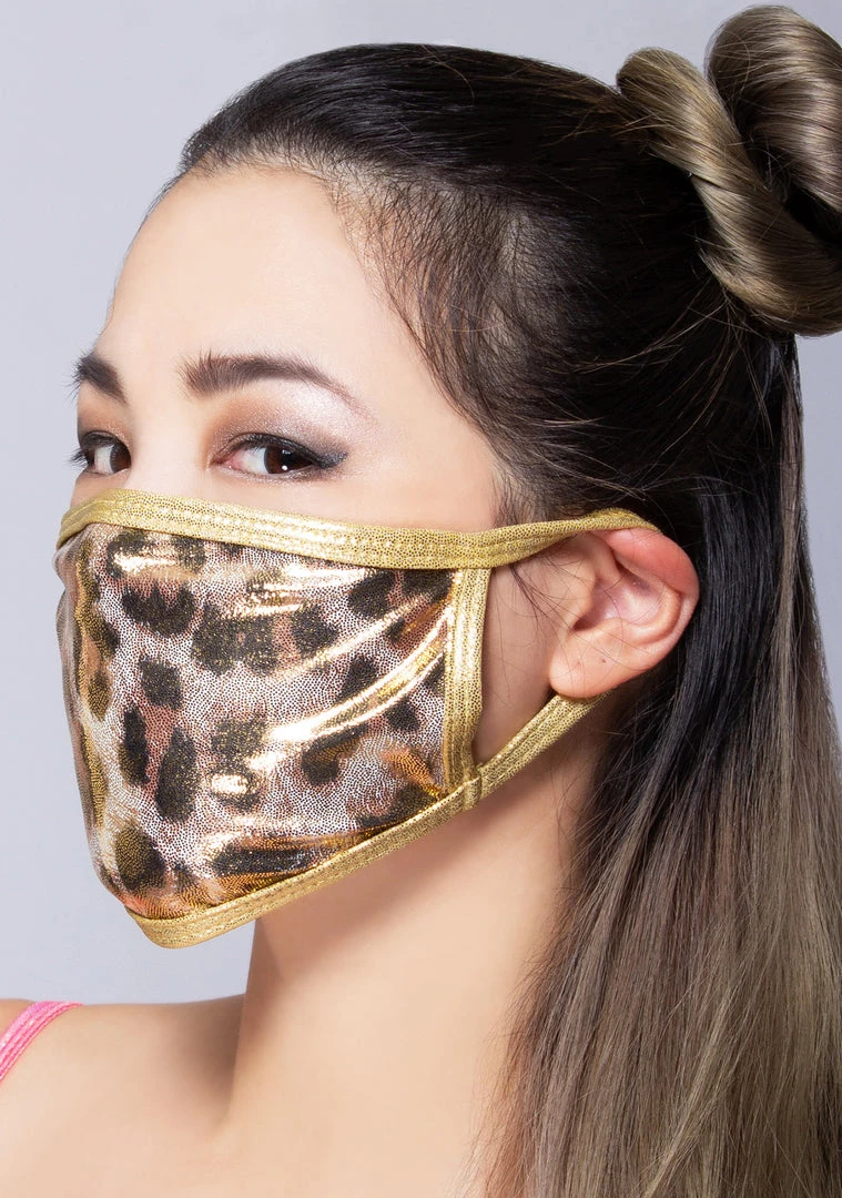BGlittz The Great Fantastic Golden Cheetah Dust Mask 4 BGlittz The Great Fantastic Golden Cheetah Dust Mask