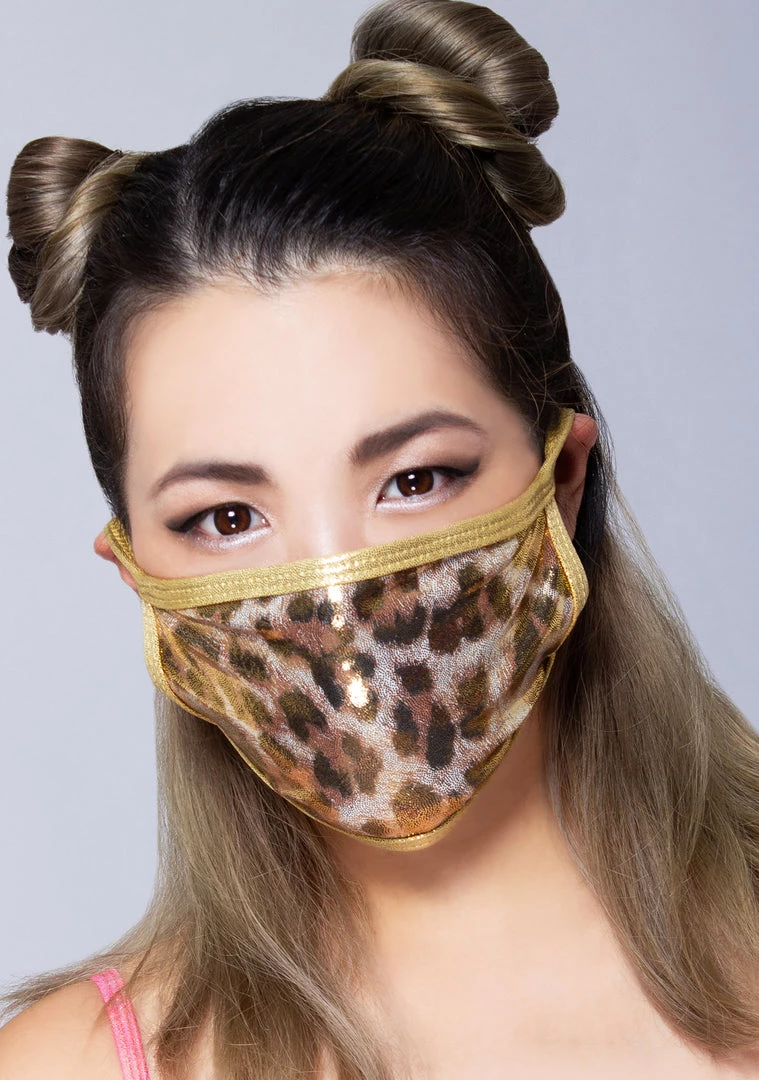 BGlittz The Great Fantastic Golden Cheetah Dust Mask 3 BGlittz The Great Fantastic Golden Cheetah Dust Mask