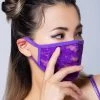 BGlittz Accessories Grape Lace Dust Mask 2 BGlittz Accessories Grape Lace Dust Mask