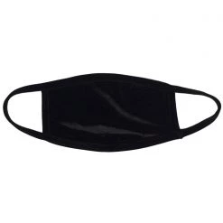 BGlittz Naughty Black Velvet Dust Mask The Raven