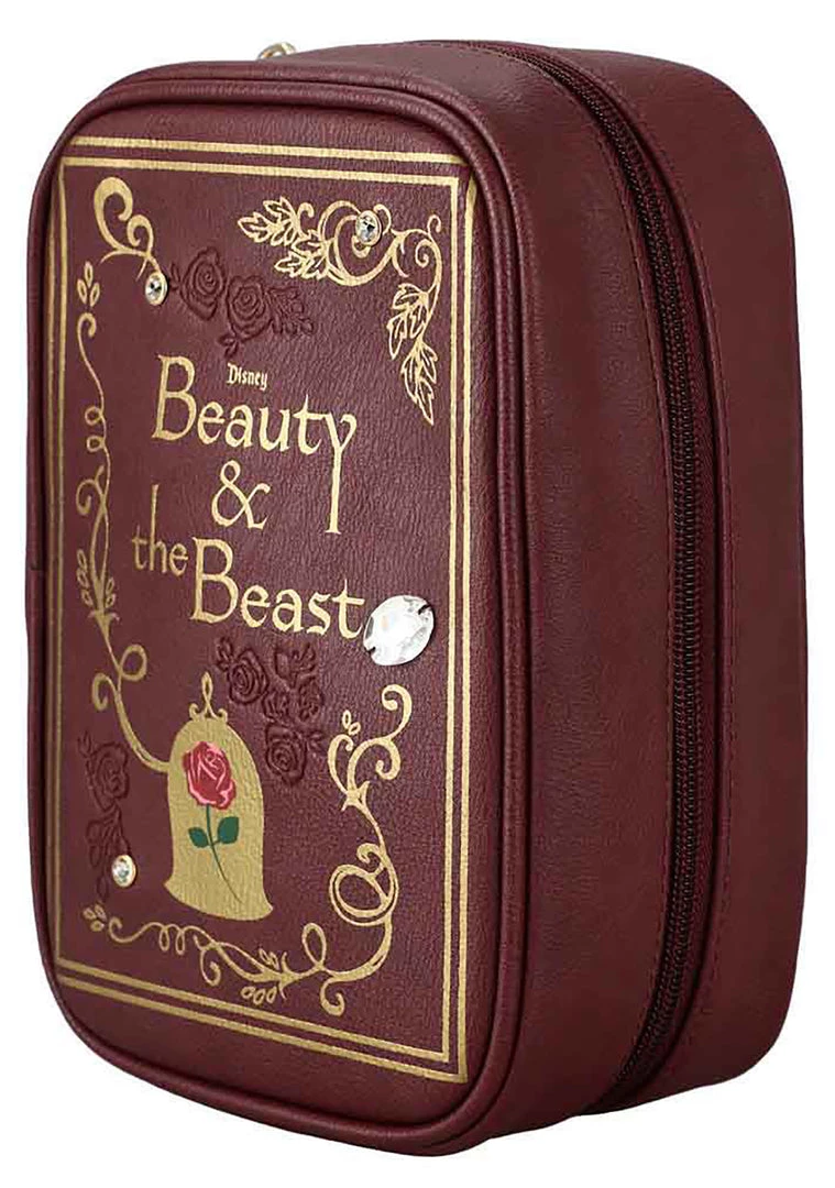 BIOWORLD Bags X Disney Beauty & The Beast Storybook Cosmetic Bag 5 BIOWORLD Bags X Disney Beauty & The Beast Storybook Cosmetic Bag
