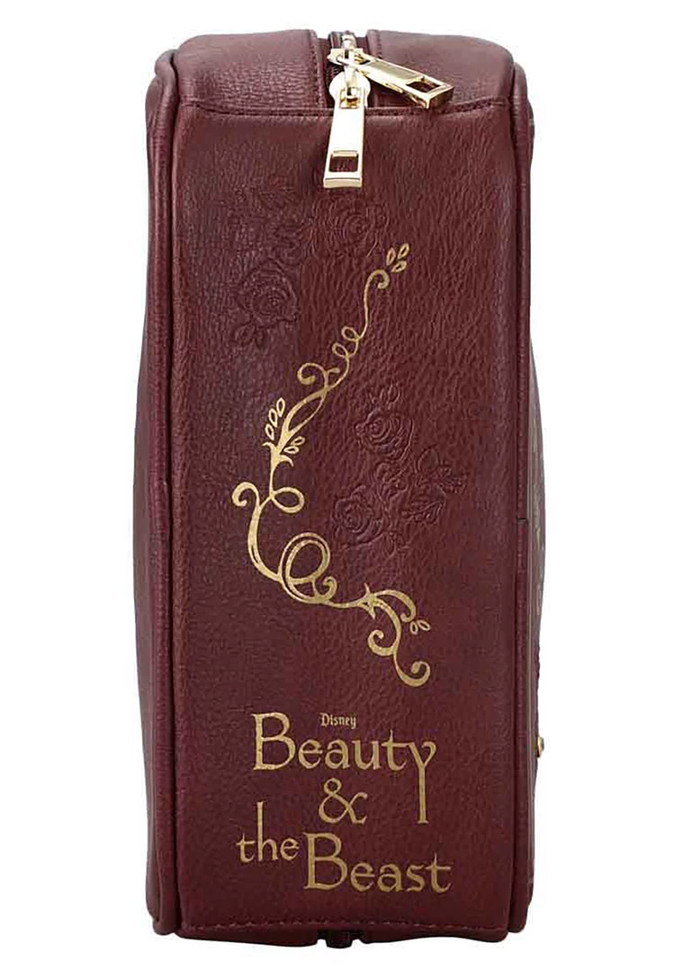 BIOWORLD Bags X Disney Beauty & The Beast Storybook Cosmetic Bag 6 BIOWORLD Bags X Disney Beauty & The Beast Storybook Cosmetic Bag
