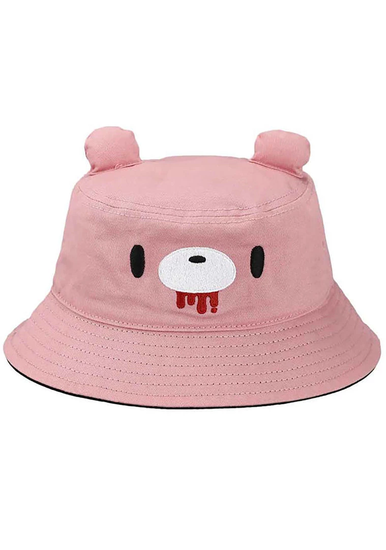 BIOWORLD X Gloomy Bear 3D Ears Bucket Hat 5 BIOWORLD X Gloomy Bear 3D Ears Bucket Hat