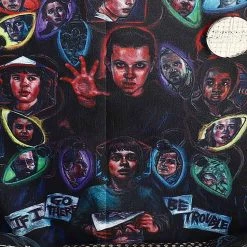 BIOWORLD X Netflix Stranger Things Retro TV ITA Mini Backpack World Tour 11 BIOWORLD X Netflix Stranger Things Retro TV ITA Mini Backpack World Tour