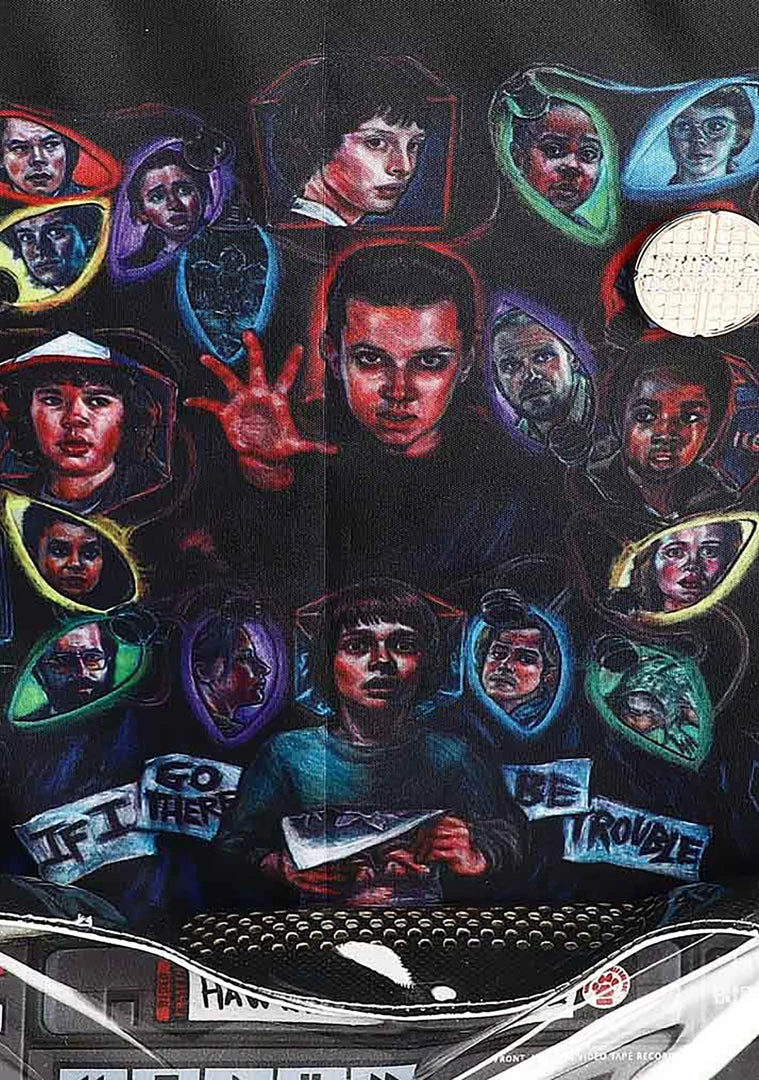 BIOWORLD X Netflix Stranger Things Retro TV ITA Mini Backpack World Tour 7 BIOWORLD X Netflix Stranger Things Retro TV ITA Mini Backpack World Tour