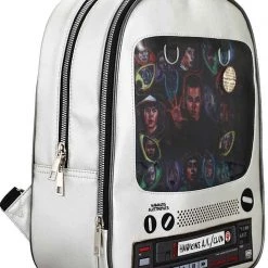 BIOWORLD X Netflix Stranger Things Retro TV ITA Mini Backpack World Tour 9 BIOWORLD X Netflix Stranger Things Retro TV ITA Mini Backpack World Tour