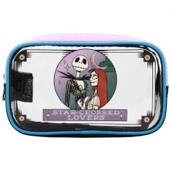 BIOWORLD Bags X Disney Nightmare Before Christmas Mystic Opulence 3PC Cosmetic Bag Set