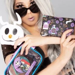 BIOWORLD Bags X Disney Nightmare Before Christmas Mystic Opulence 3PC Cosmetic Bag Set