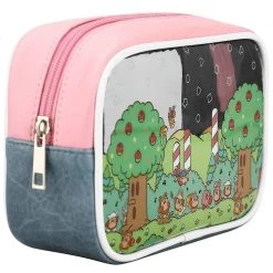BIOWORLD Bags X Nintendo Kirby Picnic 3 PC Cosmetic Bag Set 12 BIOWORLD Bags X Nintendo Kirby Picnic 3 PC Cosmetic Bag Set
