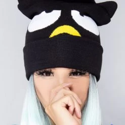 BIOWORLD X Hello Kitty Badtz Maru Big Face Beanie