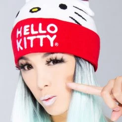 BIOWORLD X Hello Kitty Big Face Beanie