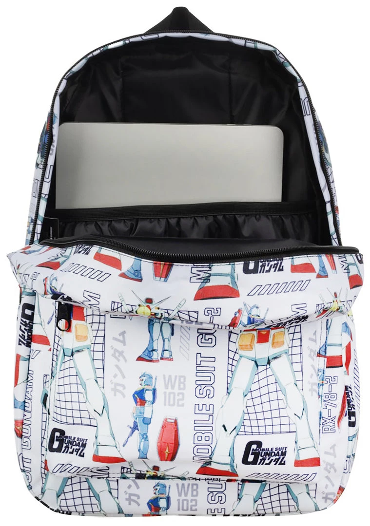 BIOWORLD Bags X Mobile Suit Gundam AOP Backpack 7 BIOWORLD Bags X Mobile Suit Gundam AOP Backpack