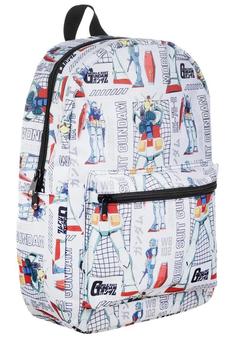 BIOWORLD Bags X Mobile Suit Gundam AOP Backpack 5 BIOWORLD Bags X Mobile Suit Gundam AOP Backpack