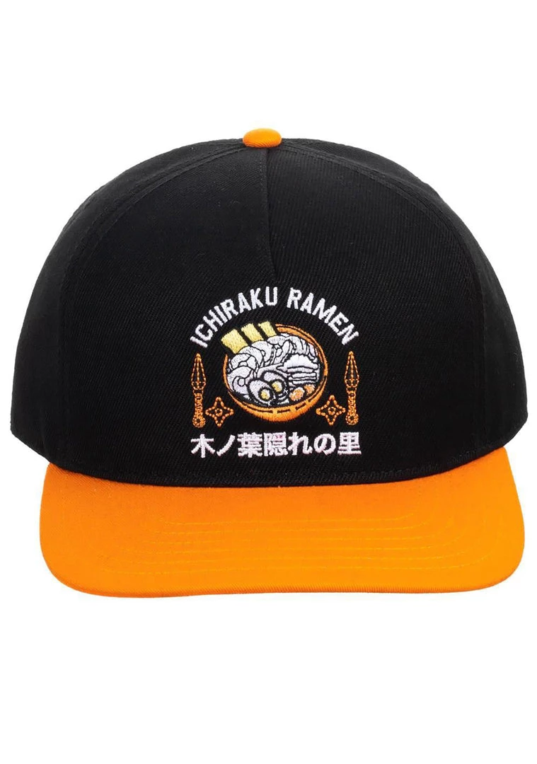 BIOWORLD Accessories X Naruto Ichiraku Ramen Snapback Raglan Hat 5 BIOWORLD Accessories X Naruto Ichiraku Ramen Snapback Raglan Hat