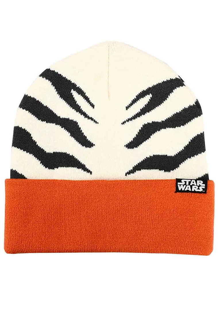 BIOWORLD The Great Fantastic X Star Wars Ahsoka Tano Beanie & Scarf Set 7 BIOWORLD The Great Fantastic X Star Wars Ahsoka Tano Beanie & Scarf Set