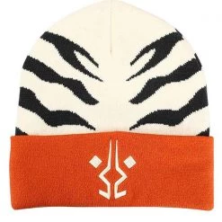 BIOWORLD The Great Fantastic X Star Wars Ahsoka Tano Beanie & Scarf Set 10 BIOWORLD The Great Fantastic X Star Wars Ahsoka Tano Beanie & Scarf Set
