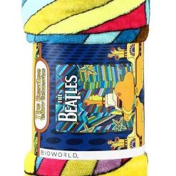 BIOWORLD World Tour X The Beatles Yellow Submarine Fleece Throw