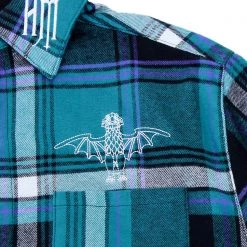 Cakeworthy X Disney Haunted Mansion Foolish Mortals Flannel Shirt 13 Cakeworthy X Disney Haunted Mansion Foolish Mortals Flannel Shirt