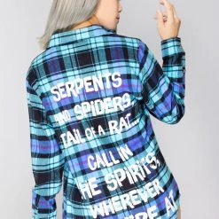 Cakeworthy X Disney Haunted Mansion Madame Leota Flannel Shirt