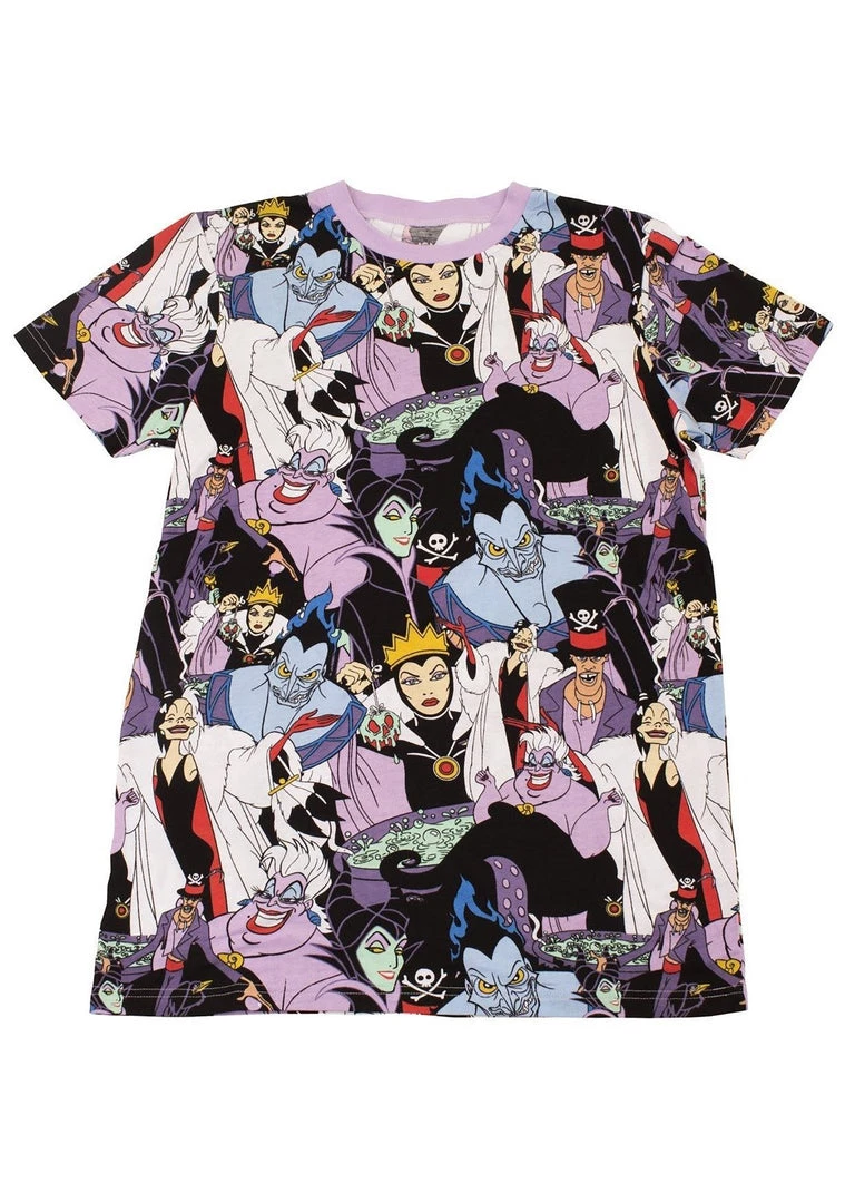 Cakeworthy X Disney Villains AOP T-Shirt The Great Fantastic 4 Cakeworthy X Disney Villains AOP T-Shirt The Great Fantastic