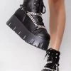 Cape Robbin Chain Effect Platform Boots World Tour